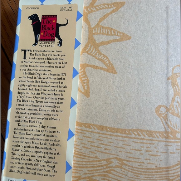 MARTHAS VINEYARD The Black Dog Summer On The Vineyard cookbook Vintage - Picture 2 of 6